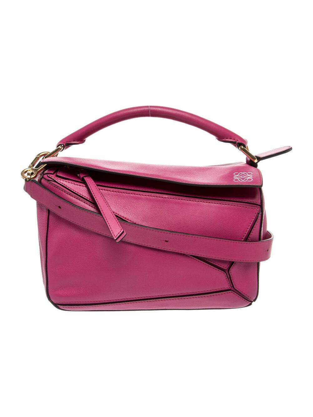 Loewe Leather Puzzle Small #341166L15B